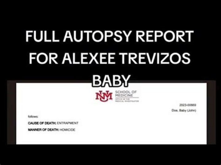 Alexee Trevizo Baby Autopsy Report Analyzed
