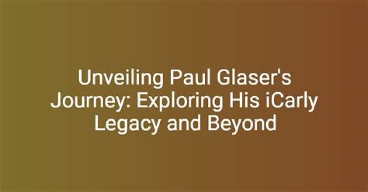 Unveiling The Secrets Of Paul Glaser's "iCarly" Appearance